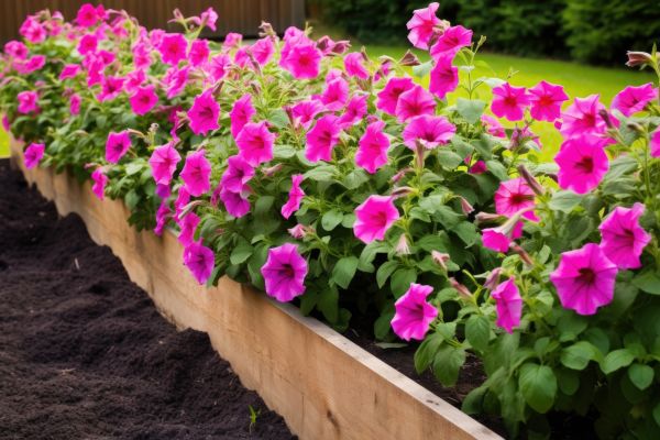 Raised Flower Bed Installation in Roswell