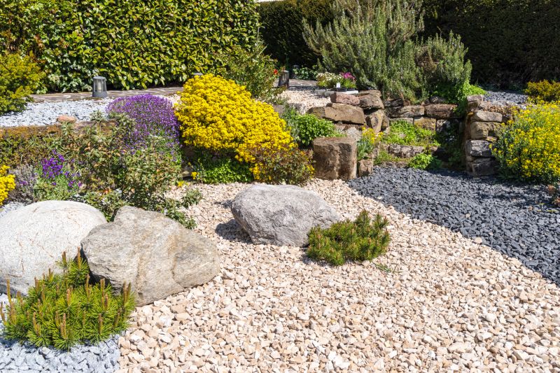 Decorative Gravel Installation
